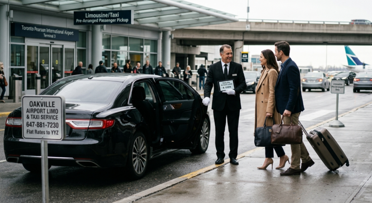 Oakville Airport Limo Service: Premium Transfers to Pearson & Beyond